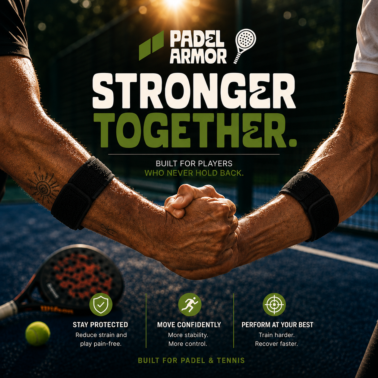 Padel Elbow Support Brace Pro